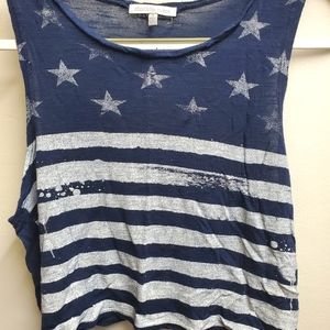 Stars and stripes crop top